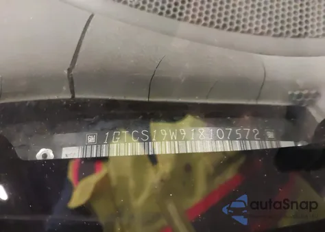 2001 GMC Sonoma Sls z USA, uszkodzony, nr VIN 1GTCS19W918107572